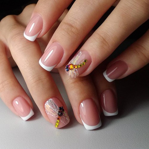 Модный маникюр гель-лаком на короткие ногти 2019 62 фото картинки Модный маникюр гель-лаком на короткие ногти 2019 62 фото картинки